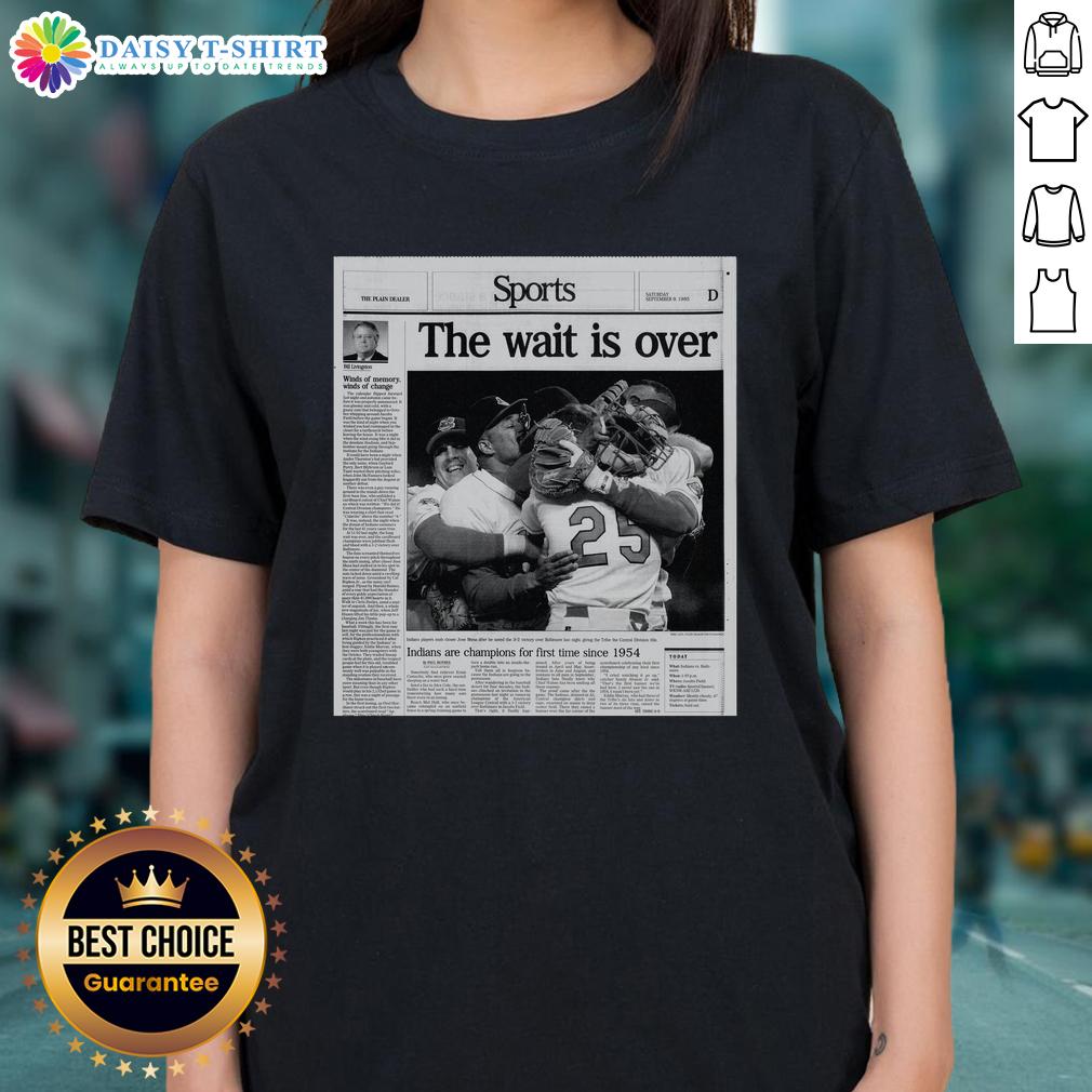 Hot Sports The Wait Is Over Indians Are Champions For First Time Since 1954 Ladies-Tee Hot Sports: Indians celebrate first championship win since 1954 in ladies tee, showcasing team pride and excitement.