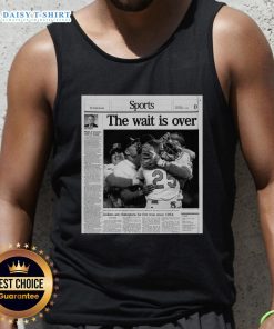 Hot Sports: Indians celebrate their first championship win since 1954 in vibrant tank tops, showcasing team spirit.
