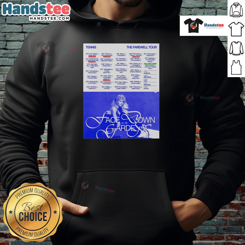 Hot Tennis The Farewell Tour 2025 Poster Hoodie Hot Tennis The Farewell Tour 2025 poster design featured on a stylish hoodie for fans.