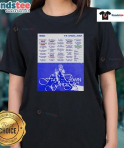 Alt Text: Hot Tennis The Farewell Tour 2025 poster featuring ladies tee design with vibrant graphics and event details.