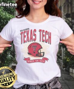 Hot Texas Tech Red Raiders Prime Play ladies tee featuring vibrant team colors and stylish design for fans.