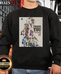 Hot Dallas Cowboys Micah Parsons sweatshirt showcasing team spirit and style for fans.