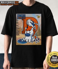 Denver Broncos T-Shirt celebrating opening day win over Tennessee Titans, featuring bold graphics and vibrant colors.