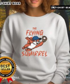 Hot The Flying Squirrel Jeff McNeil New York Mets Sweatshirt featuring vibrant team colors and logo, perfect for fans.