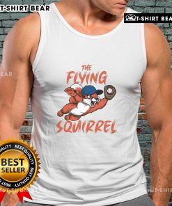 Hot The Flying Squirrel Jeff McNeil New York Mets tank top featuring vibrant colors and player graphics for fans.