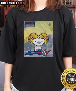 Hot Los Angeles Rams stampede graphic on a women's tee, showcasing team spirit for Houston Texans game day.