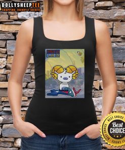 Hot Los Angeles Rams stampede graphic on a Houston Texans tank top, showcasing team spirit and vibrant colors.