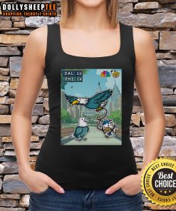 Philadelphia Eagles tank top celebrating their first win of the season against the Dallas Cowboys.