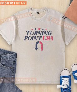 Hot Turning Point USA Charlie Kirk Memorial Political Free Speech washed t-shirt showcasing vibrant design and bold message.