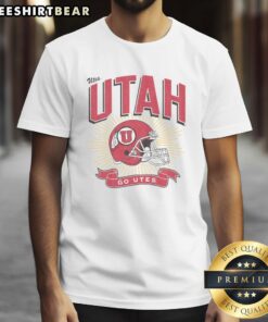 Hot Utah Utes Prime Play T-Shirt featuring bold team logo and vibrant colors, perfect for fans and game day wear.