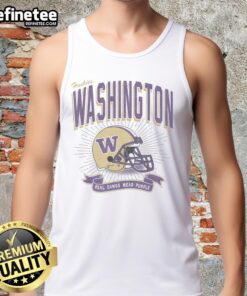 Alt Text: Stylish Hot Washington Huskies Prime Play Tank Top for fans, featuring team colors and logo, perfect for game day.