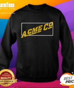 Vintage Acme Co sweatshirt in a stylish design, perfect for casual wear and retro fashion lovers.