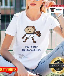 Nice Anthony Breadwards Timberwolves basketball player pun ladies tee featuring a fun graphic design and vibrant colors.