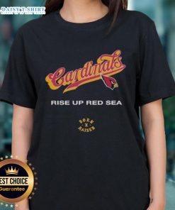 Nice Arizona Cardinals Born x Raised Rise Up Red Sea ladies tee featuring bold team graphics and a stylish fit.