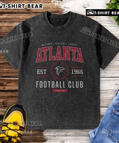Nice Atlanta Falcons Football Club washed t-shirt featuring team logo, perfect for fans and game day attire.