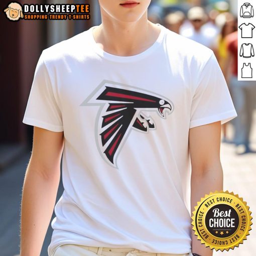 Nice Atlanta Falcons Logo T-Shirt featuring bold team colors and emblem, perfect for fans and casual wear.