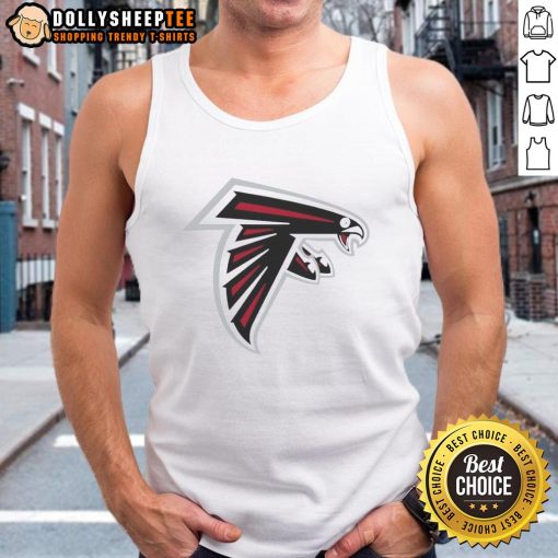 Stylish Nice Atlanta Falcons logo tank top featuring team colors and design, perfect for fans and summer wear.
