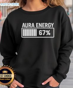 Nice Aura Energy sweatshirt featuring Gen Alpha slang, perfect for trendy streetwear enthusiasts.