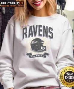 Nice Baltimore Ravens Historic Prime Play Sweatshirt featuring team logo and vibrant colors for ultimate fan style.