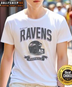 Nice Baltimore Ravens Historic Prime Play T-Shirt featuring bold team graphics and a comfortable fit for fans.