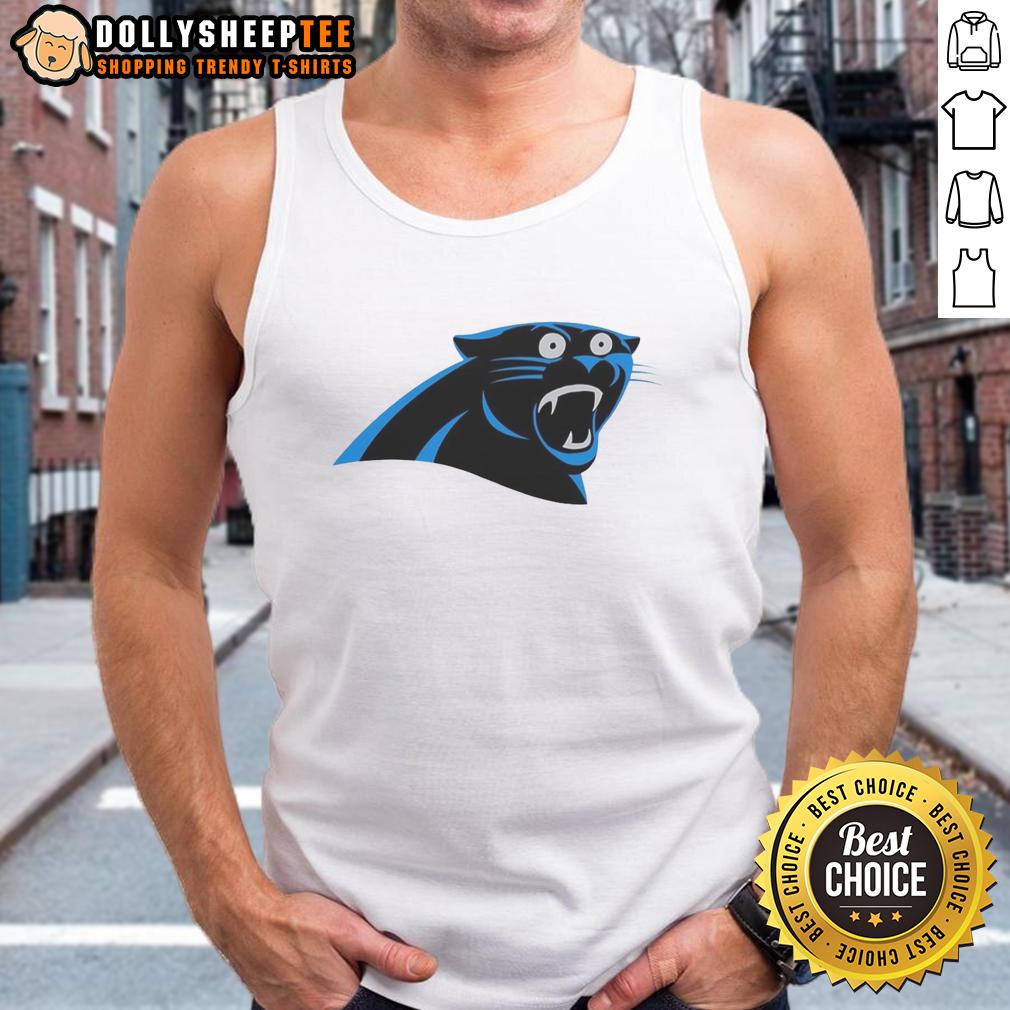 Nice Carolina Panthers Logo Tank Top Stylish tank top featuring the Nice Carolina Panthers logo, perfect for fans showcasing team spirit and summer fashion.