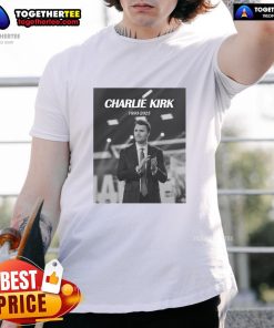 Nice Charlie Kirk Memorial Rest In Peace T-Shirt featuring a heartfelt design honoring Charlie Kirk's legacy.