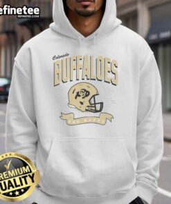 Alt Text: Nice Colorado Buffaloes Prime Play Hoodie in black, showcasing team spirit and comfort for fans and athletes alike.