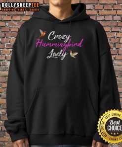 Stylish Nice Crazy Humming Bird Hoodie featuring a vibrant hummingbird design, perfect for nature lovers and casual wear.