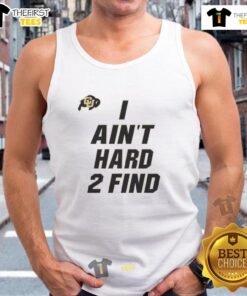 Stylish Nice Deion Sanders 'I Ain't Hard 2 Find' tank top, perfect for fans looking for trendy sports apparel.