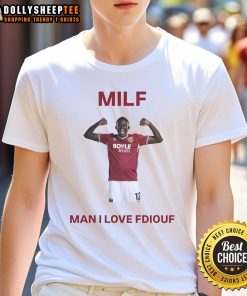 Nice El Hadji Malick Diouf Milf Man I Love Fdiouf T-Shirt design featuring bold graphics and vibrant colors.