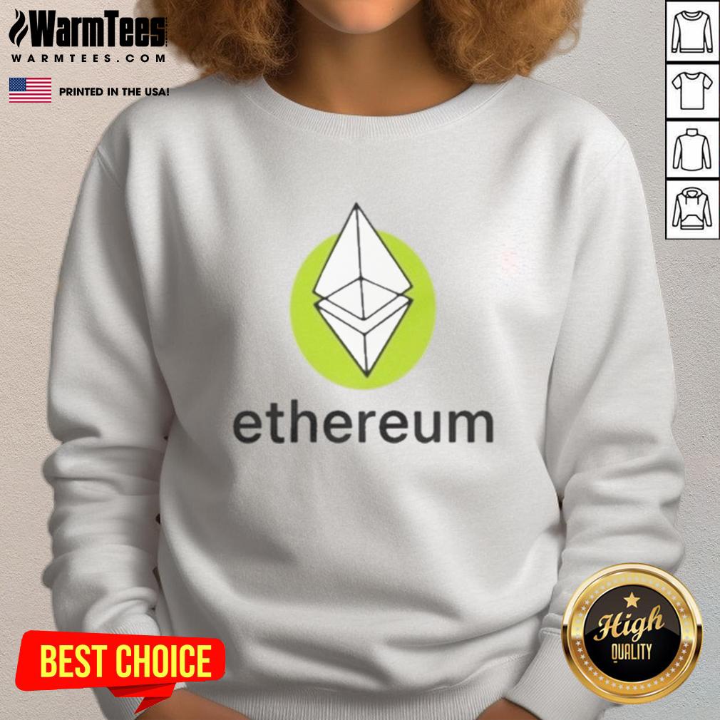 Nice Ethereum Green Genesis Sweatshirt Nice Ethereum Green Genesis Sweatshirt featuring a stylish design, perfect for crypto enthusiasts and casual wear.