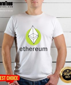 Stylish Ethereum Green Genesis T-Shirt featuring bold graphics, perfect for crypto enthusiasts and casual wear.
