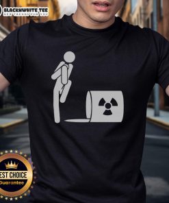 Nice Ew A Spill Radioactive Waste T-Shirt featuring a humorous design about hazardous waste awareness and safety.