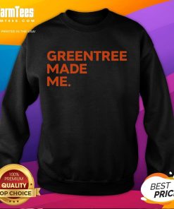 Comfortable Nice Greentree Made Me Sweatshirt in vibrant green, perfect for casual wear and eco-friendly fashion.
