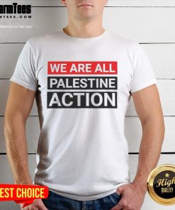 Nice Greta Thunberg We Are All Palestine Action T-Shirt featuring bold graphic print and eco-friendly material.