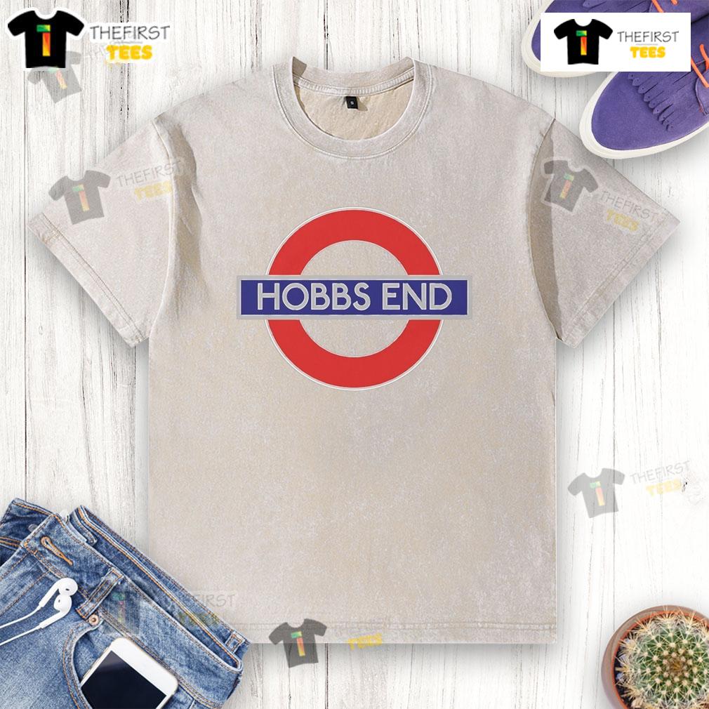 Nice Hobbs End Logo Washed T Shirt Nice Hobbs End logo on a washed t-shirt, featuring a casual and stylish design perfect for everyday wear.