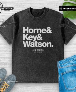 Nice Horne and Key and Watson washed t-shirt featuring a stylish design for casual wear.