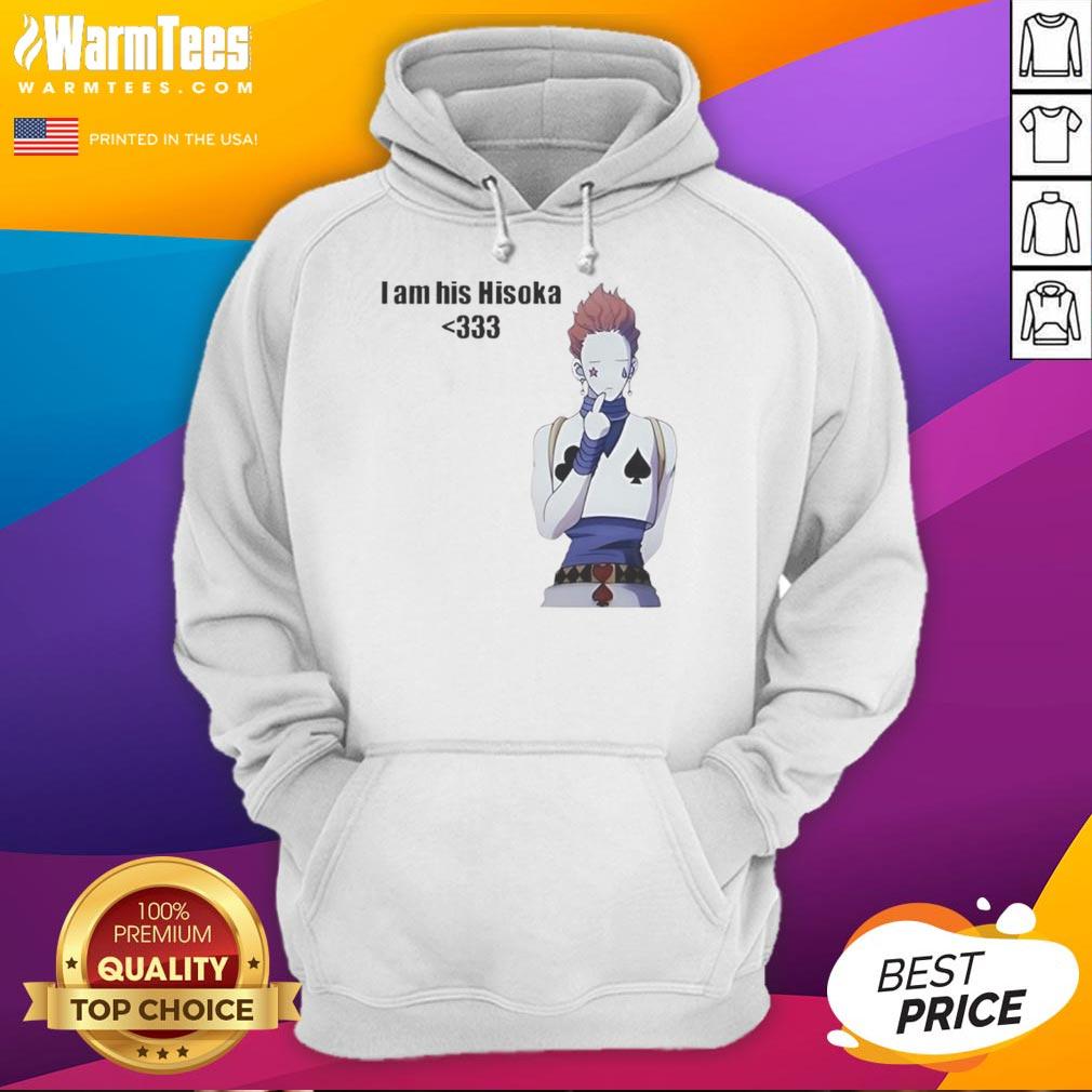Nice I Am His Hisoka Hoodie Alt Text: Nice I Am His Hisoka Hoodie featuring a vibrant design inspired by the popular anime character Hisoka.