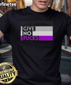 Nice I Give No Fcks T-Shirt featuring bold graphic text on a casual tee, perfect for expressing a carefree attitude.