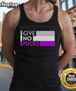 Trendy 'Nice I Give No F*cks' tank top in black, perfect for casual summer outfits and expressing confidence.