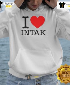 Alt Text: Cozy Nice I Love Intak Hoodie in vibrant colors, perfect for casual wear and showing off your unique style.
