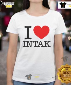 Nice I Love Intak Ladies Tee featuring a stylish design perfect for casual wear and expressing love for Intak.