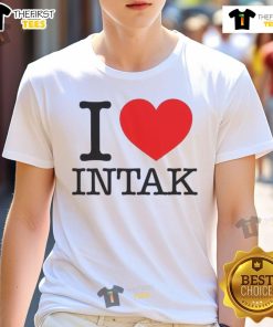 Nice I Love Intak T-Shirt featuring a stylish design and vibrant colors, perfect for casual wear and showing your love for Intak.