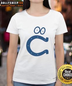Stylish Indianapolis Colts logo ladies tee in blue, perfect for fans showcasing team pride and fashion.