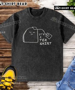 Nice It's A Tea Washed T-Shirt in soft fabric, featuring a casual design perfect for everyday wear.
