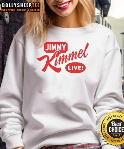 Nice Jimmy Kimmel Live Comedy Classic Logo Sweatshirt featuring bold graphics and a stylish design for fans.