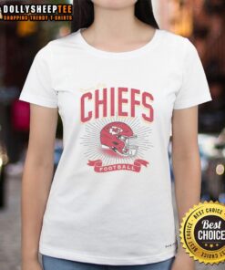 Nice Kansas City Chiefs Prime Play Ladies Tee featuring vibrant team colors and stylish design for passionate fans.