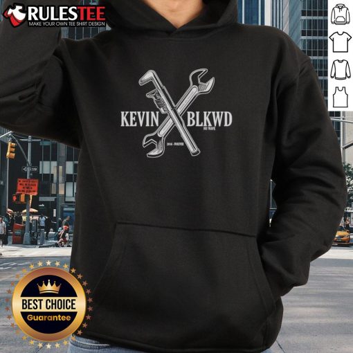 Nice Kevin Blkwd 2016 Forever Hoodie in black, showcasing a stylish design perfect for casual wear.