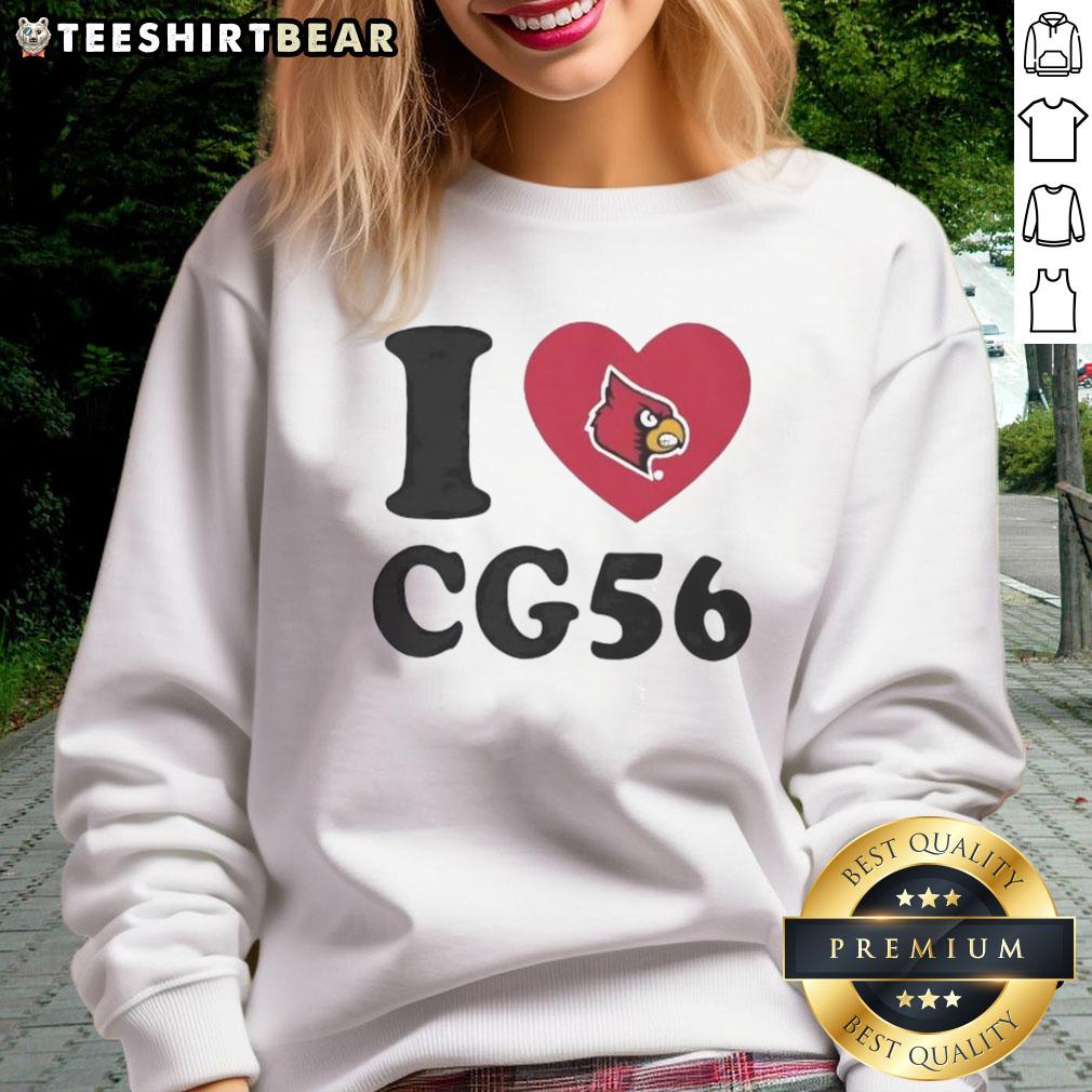 Nice Louisville Cardinals Carter Guillaume I Heart Cg56 Sweatshirt Louisville Cardinals Carter Guillaume I Heart CG56 sweatshirt in vibrant colors, perfect for fans and casual wear.