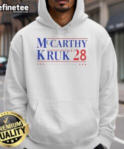 Nice McCarthy and Kruk hoodie featuring the best broadcast team in baseball design, perfect for fans and sports enthusiasts.